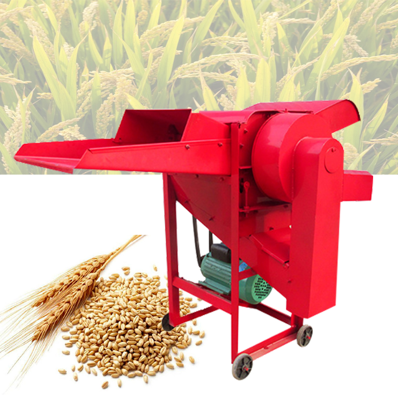 Rice Thresher Machine - Молотарь для зерна с дизельным двигателем,