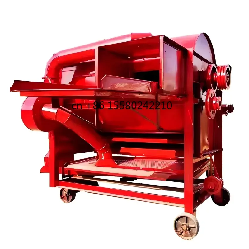 Автоматическая зерноуборочная  – обзор и цена Rice Thresher Machine