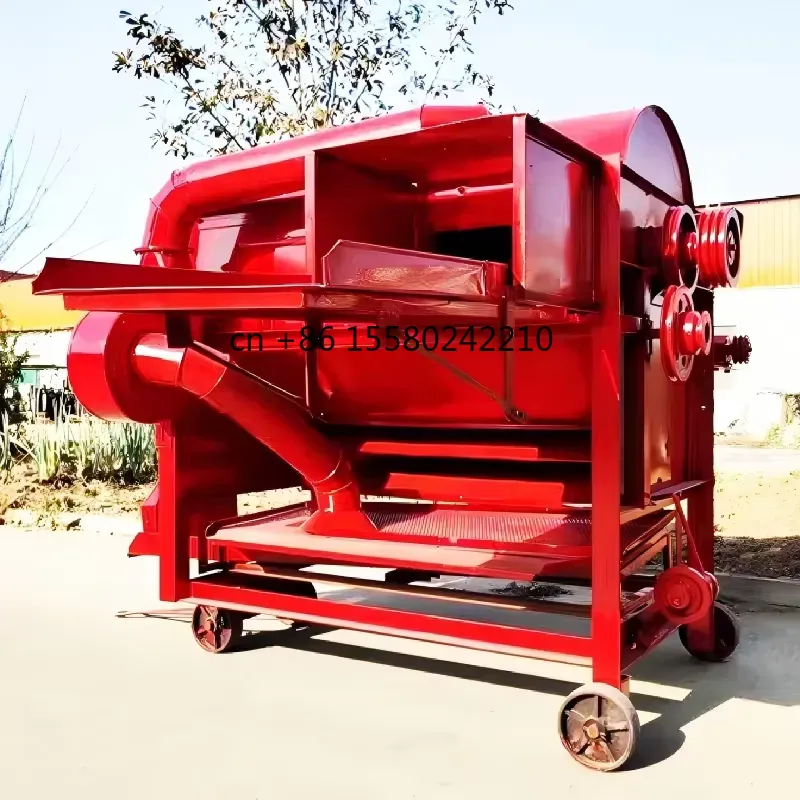 Автоматическая зерноуборочная  – обзор и цена Rice Thresher Machine