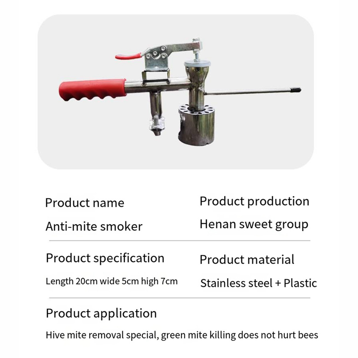 A95I-Bee машина для лечения кл – обзор и цена Bee Smoker Tool